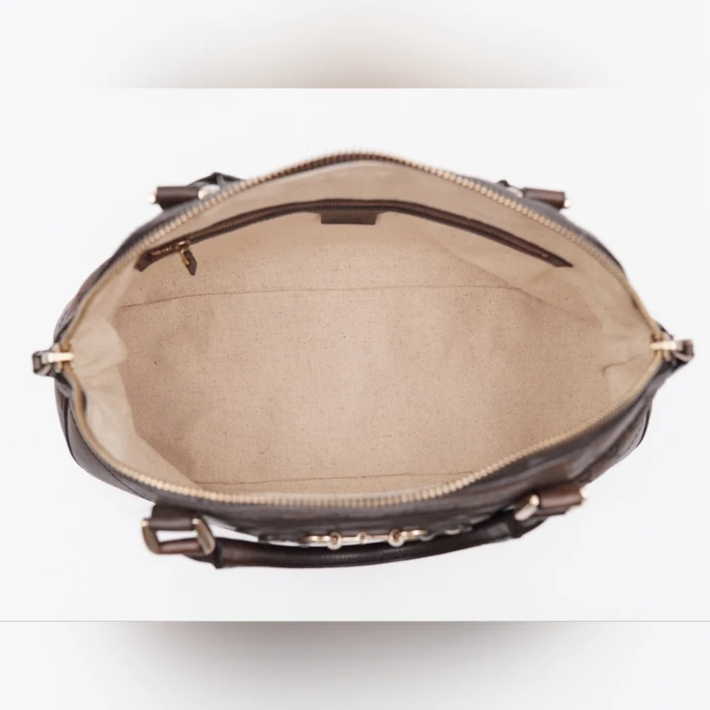 CF35 💟 Gucci Catherine Dome Guccissima Top Handle - Picture 15 of 16